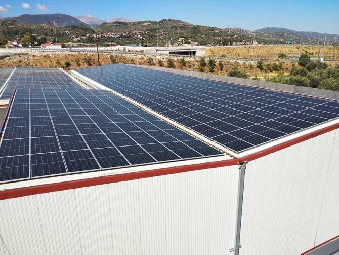 Φωτοβολταϊκά Net Metering σε Οινοποιεία στο Αίγιο 2