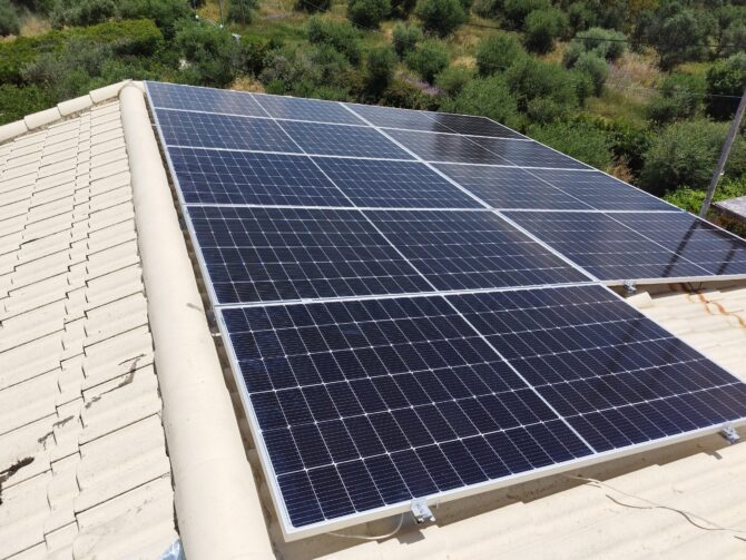 Εγκατάσταση Φωτοβολταϊκού στον Αισσό Αχαϊας