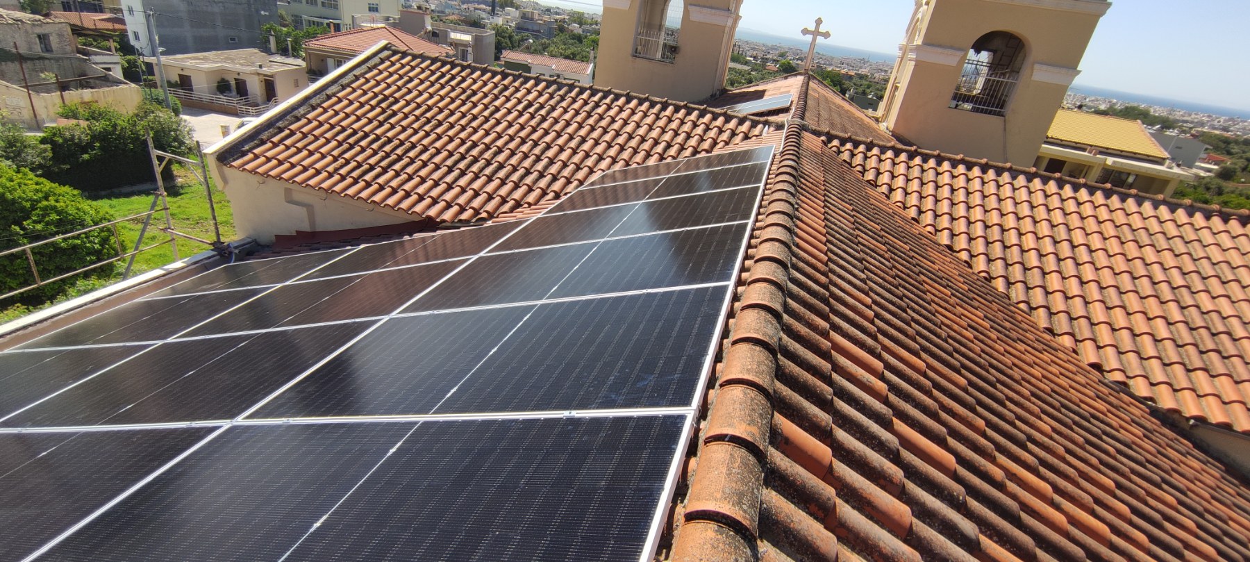 Φωτοβολταϊκό Ιερός Ναός Αγίου Ανδρέα στην Εγλυκάδα