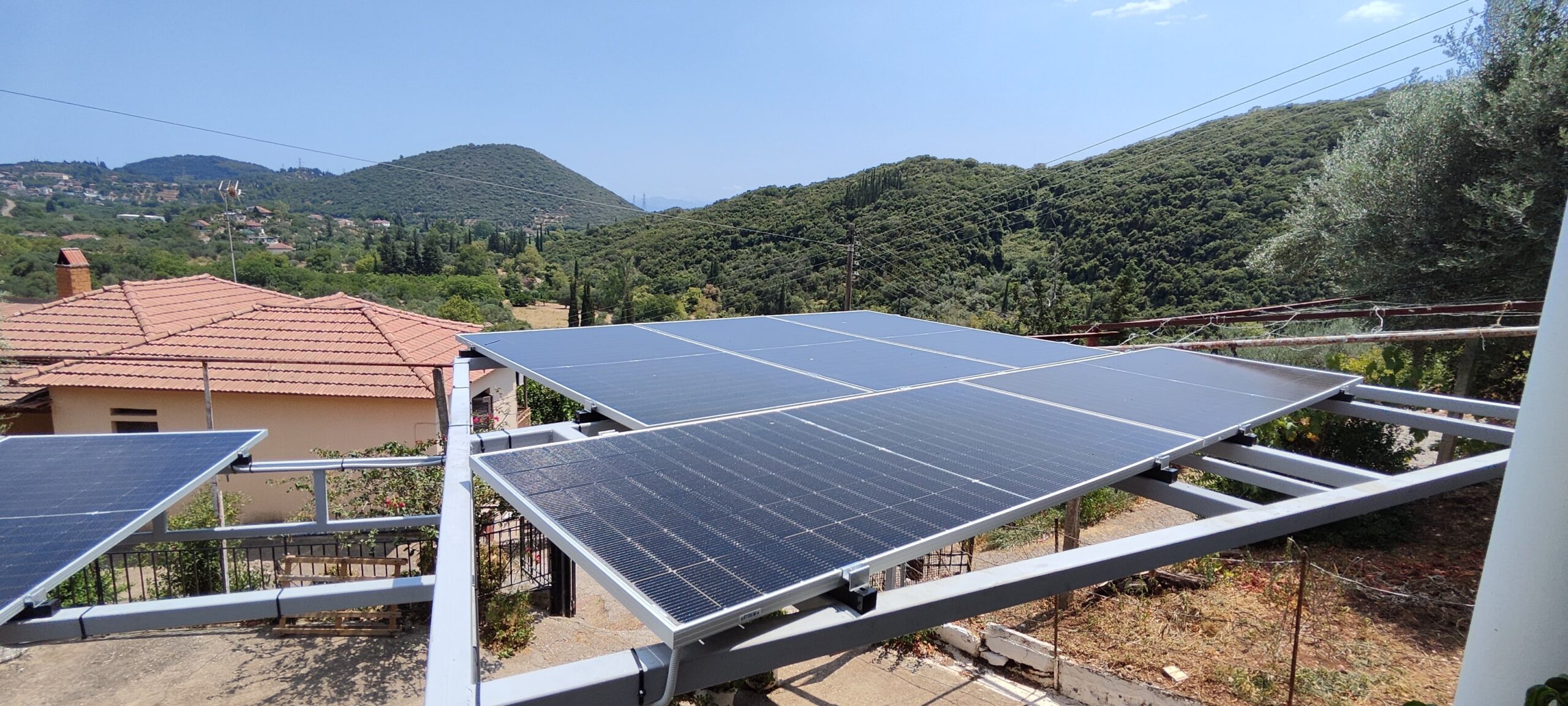 Φωτοβολταϊκού Συστήματος σε οικία στο Τρίκορφο Φωκίδας