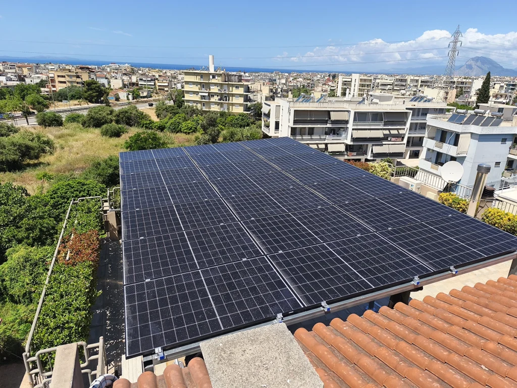 Net Billing 9,66 KWp σε οικία στη Πάτρα